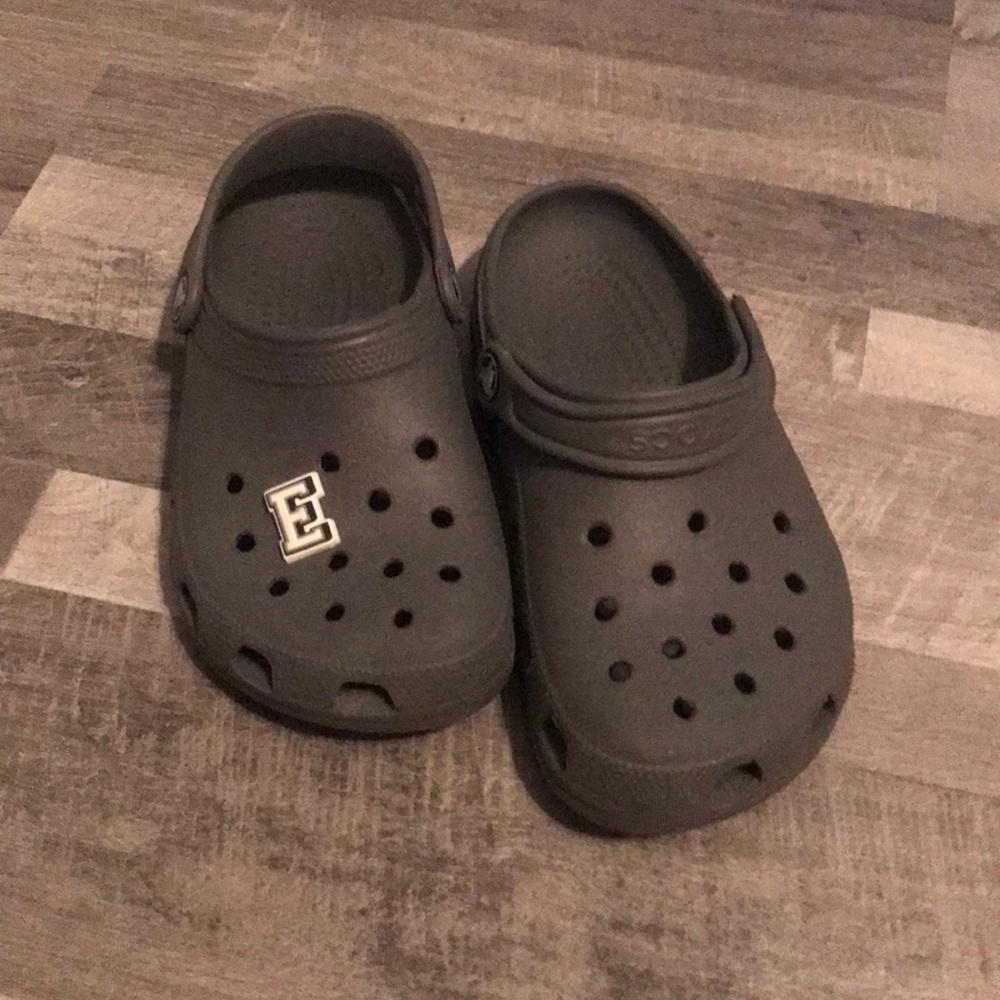 Grey Crocs
